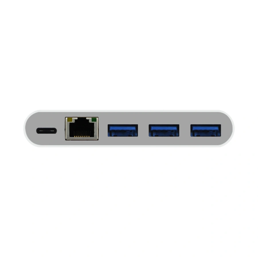 Адаптер Macally 3.1 USB-C to 3 port USB-A (UC3HUB3GBC)